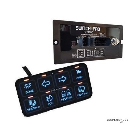 Switch-Pros SP 8100 Console de commande programmable pour Electroniques